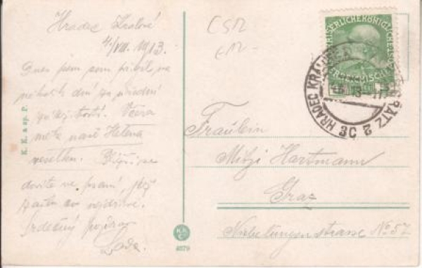 Hradec Králové 1913 95 002 ●